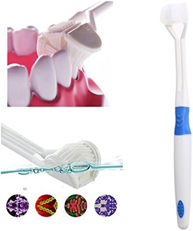 Niceskin 3 Sided Toothbrushs, Ultrafine Soft Bristle Tooth Brush for Children