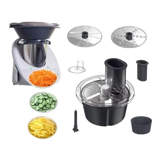 Thermomixer Accessoires pour coupe-légumes T M5/T M6 Ensemble de coupe multifonction (lame A + B avec coupe grossière et fine)