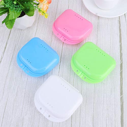 SuPVOX 8 peças de caixas de viagem de dentadura e ferramentas de remoção de alinhador de dentes para