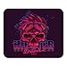 Produktbild Hipster Skull Modische Frisur Motorrad Home School Game Player Computerarbeiter MouseMat Mouse Padch