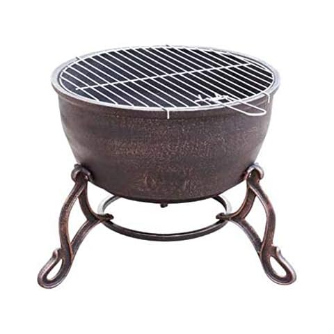 Gardeco Elidir Bronze Cast Iron Fire Pit Cover
