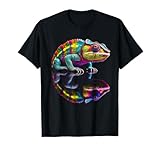 Chameleon Animal Graphic Illustration Chameleon T-Shirt