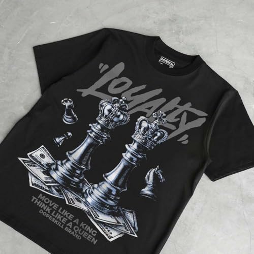 Image of DopeSkill Graphic Tee Streetwear Hip Hop Hypebeast Unisex T-Shirt Sneaker Colour Matching Shirts Rapper Mouth