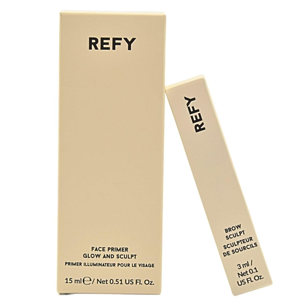 Amazon.com : REFY Mini Brow Sculpt and Glow and Sculpt Primer Set