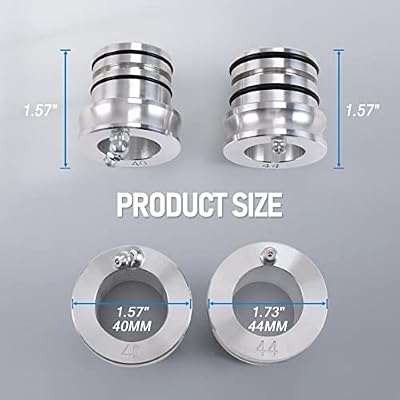 JDMSPEED New 44/40MM Front Rear Wheel Bearing Greaser Tools Replacement for Polaris Ranger 570 800 900 1000XP Sportsman 500 850 1000XP Replacement for Polaris ATV UTV SxS/RZR 900S/ 1000/ PRO XP
