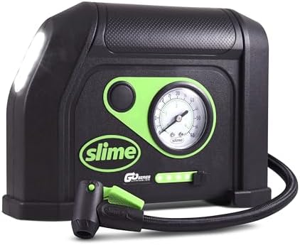 Slime 40084 Tire Inflator, Cordless, Portable Air Compressor Pump...