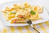Gourmet Fresh Maine Lobster Ravioli | 4 Dozen | Maine Lobster Meat Made Into a Cheesy Rich Stuffing | All Fresh Seafood