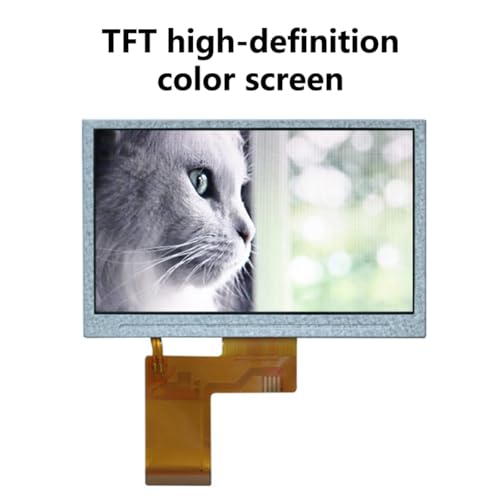Image of 4.3Inch Color LCD Display with Color LED Backlight 480x272 High Resolution for Office Use