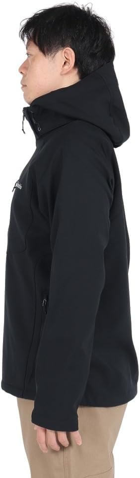 Columbia WE6885 Cascade Ridge III Softshell Men's Outdoor Jacket, Black, S