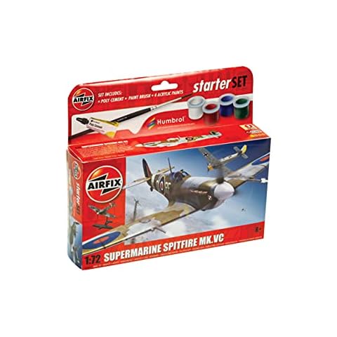 Airfix A55001 Small Beginners Gift Set Supermarine Spitfire MkVc Cover