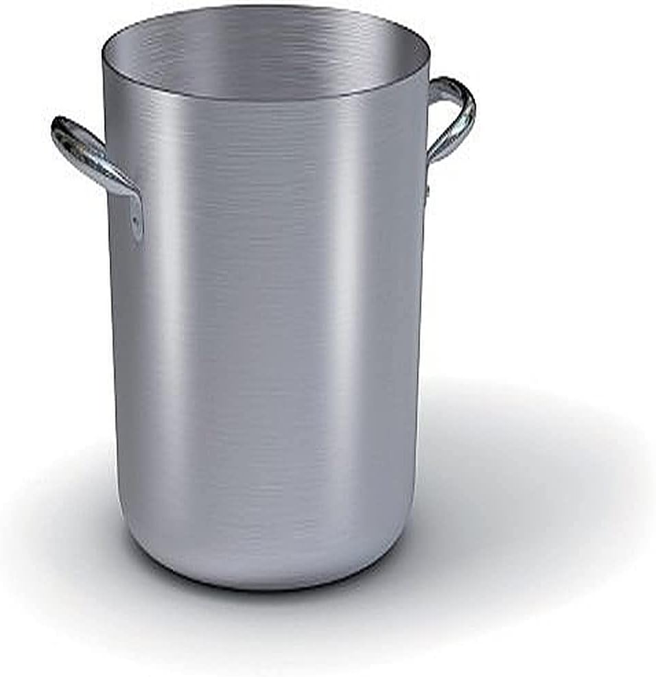 Ballarini 7022.30 Pot with Two Handles in Crude Aluminium, 30 cm