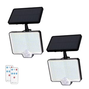 Lampe Solaire Extérieure Detecteur de Mouvement EXTRASTAR avec Télécommande