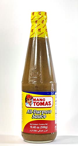 Mang Tomas All Purpose Sauce, Regular 19.40 oz (2 Big Bottles) Filipino all purpose sauce, great for lechon and all kinds of food. Product of the Philippines