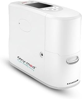 Oxy-Med P2 Portable Oxygen Concentrator for Home & Travel Use | Lightweight & Rechargeable Oxygen Machine | Silent Operati... Price In India