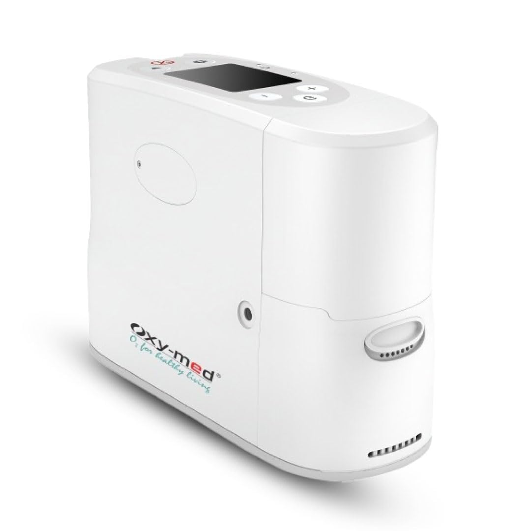 Oxy-Med P2 Portable Oxygen Concentrator for Home & Travel Use | Lightweight & Rechargeable Oxygen Machine | Silent Operati... - Review, Price and Buying Guide