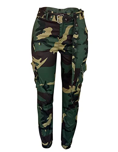 Lkous Camo Cargo Pants For Women #TOP4