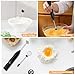 Hixava Batidora de Leche Espuma 2 en 1 Espumador de Leche Espumador de Leche Electrico de Mano 3 Velocidades Ajustable USB Recargable Mini Batidora para Huevos Café Lattes Capuchino Chocolate Caliente Imagen de Hixava Batidora de Leche Espuma 2 en 1 Espumador de Leche Espumador de Leche Electrico de Mano 3 Velocidades Ajustable USB Recargable Mini Batidora para Huevos Café Lattes Capuchino Chocolate Caliente