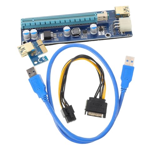 Adaptador PCIe Riser para tarjeta gráfica con cable de alimentación