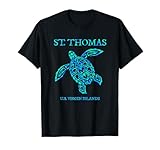 St Thomas Sea Turtles USVI Vacation Souvenir T-Shirt