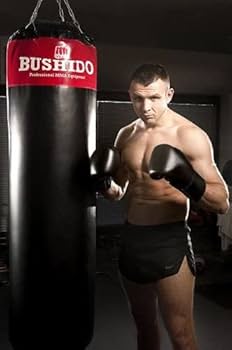 バッグ BUSHIDO Amazon.com : Bushido DBX Boxing Bag 150 x 40 cm Empty