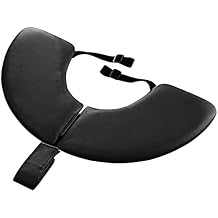 Royal Massage Table Arm Rest Shelf Contoured Hanging Front Armrest Sling for Portable Massage Tables, Ergonomic Padded Arm Support, Universal Fit, Foldable & Lightweight for Mobile Therapist Black