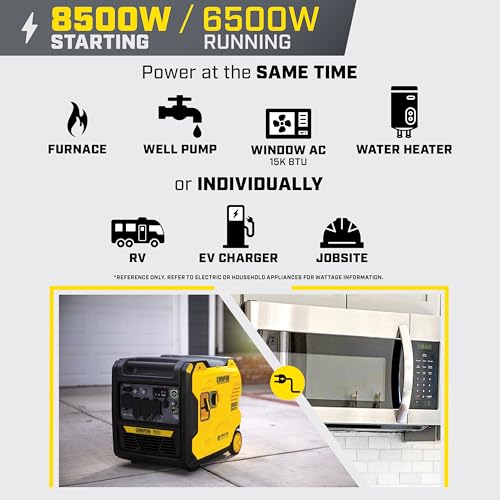 Image of Champion 8500-Watt Wireless Remote Start Portable Inverter Generator