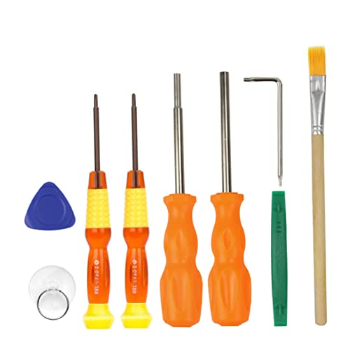 Heall Kit d'outils de réparation de Tournevis kit Professionnel pour 3DS et Wii/NES/Snes/DS Lite/GBA/Gamecube, etc Cover