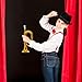 VOSAREA Plastic Bugle Toy Toddlers Instrument Kids Trumpet Bugle Horn Toy Children Early Education Musical Tool Stage Performance Prop