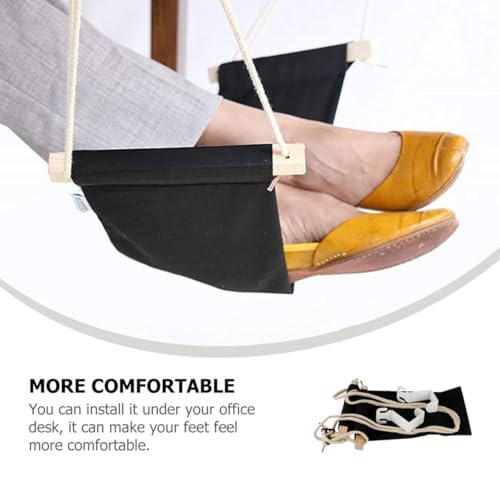 Hamac pieds de bureau en bois et polyester de haute qualité