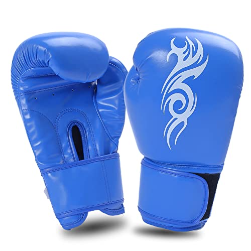 Limmax Boxing Training Gloves Pro Sparring Gloves For Men Women Heavy Punching Bag Gloves Mma Fighting Gloves Kickboxing Martial Arts Gloves For Mma Thai Training Ufc For Men Blue 12Oz #TOP29