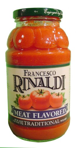 Francesco Rinaldi Meat Flavored Traditional Pasta Sauce 24 oz