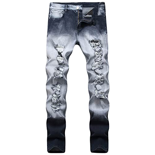 Jean boyfriend stretch décontracté résistant pour silhouette masculine moderne