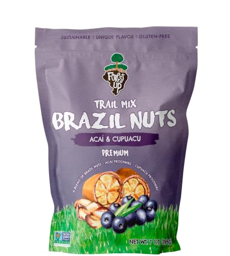 Forest Up Snack Trail Mix Brazil Nuts, Acai &amp; Cupuacu 7 oz