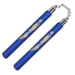 Hilmocho Foam Nunchucks Martial Arts Portable Training Practice Nunchakus for Kids and Beginners