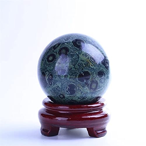 YOKWI Boules de sphère de Pierres précieuses de Malachite Verte Naturelle 50mm-100mm 1pc Ornement (Size : 50MM-60MM)