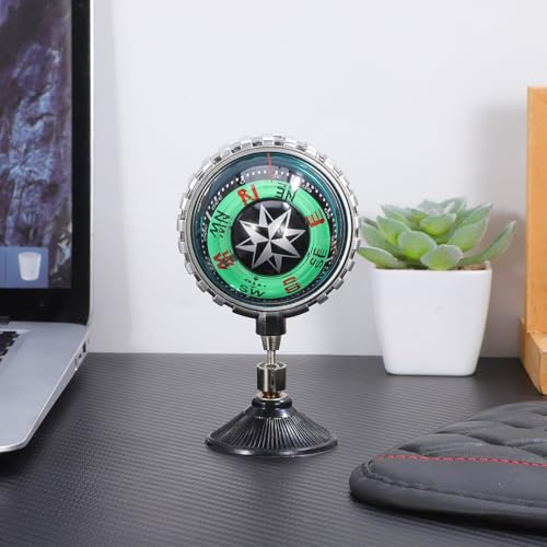 Brújula bola Healifty para tablero de auto ABS miniatura 6