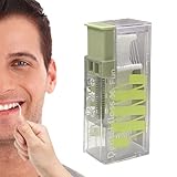Zahnseide Dispenser - Tragbare Automatische Flosser Aufbewahrungsbox, Kompakte Pick Halter, Reise Reinigung Supply, Hygienische Werkzeuge | Für Zahnreinigung Täglichen Gebrauch Reise Bad Schublade