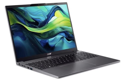 Image of Acer Aspire 15-Inch Student & Business Laptop, IPS WUXGA (Intel i5-1334U, 16GB DDR5, 512GB PCIe SSD, Intel UHD Graphics, WiFi 6, Webcam, Bluetooth 5.1, Win 11 Pro) with DKZ USB Port Expander