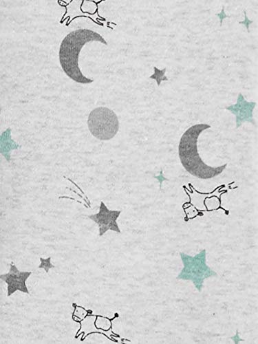 Simple Joys By Carter's Baby Boys' Snug-Fit Footed Cotton Pajamas, Pack Of 3, Avocados/Tie Dye, 12 Months #TOP3