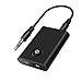 Produktbild SOOTEWAY Bluetooth Adapter Audio 5.0 Transmitter Empfänger 2 in 1 Sender / Receiver Adapter mit 3,5mm Audio Kabel für Kopfhörer HiFi Lautsprecher Radio Auto TV PC Laptop Tablet MP3 /MP4