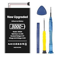 FLSTOR SP65M Battery for PlayStation Vita 1000, 3000mAh Rechargeable Battery for PS Vita Models PCH-1001, PCH-1101, PCH-1003, PCH-1103 (PSV SP65M) – Includes Repair Tool Kit (Not for PCH-2000 Models)