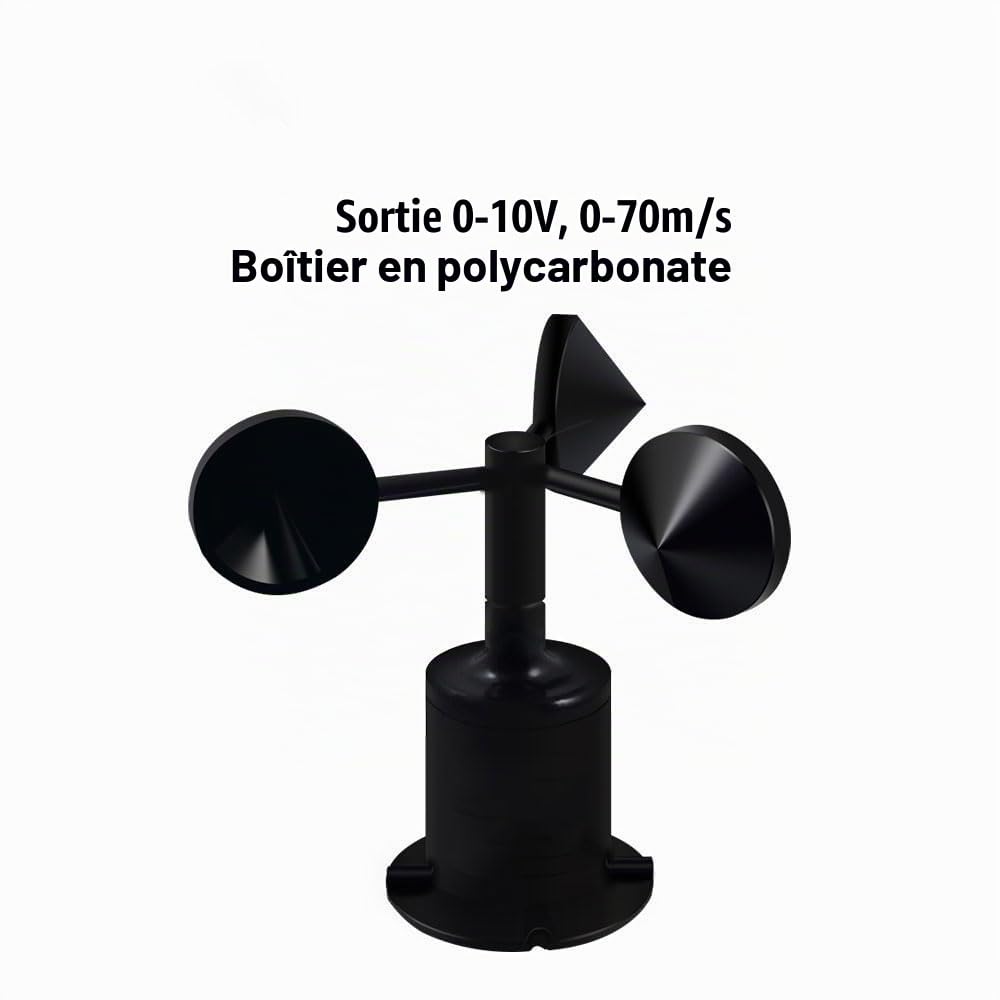 Capteur de vitesse du vent en Polycarbonate