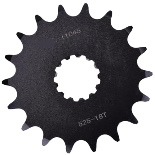 Pignon avant moto 525 18T en acier forgé pour Triumph 865 Bonneville T100