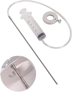 Motorcycle Fork Oil Level Tool, Fork Oil Level Gauge Fork Oil Tool Kit Fork Oil Tool Gauge Suspension Level Tuning Syringe Shock Adjuster With Adjustable Ring