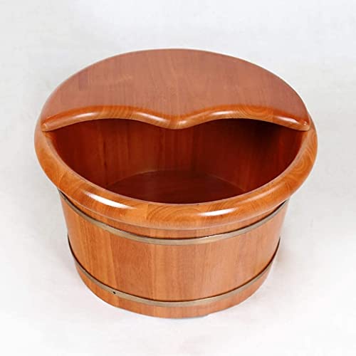 Spa de pies de madera con masaje y sauna miniatura 3