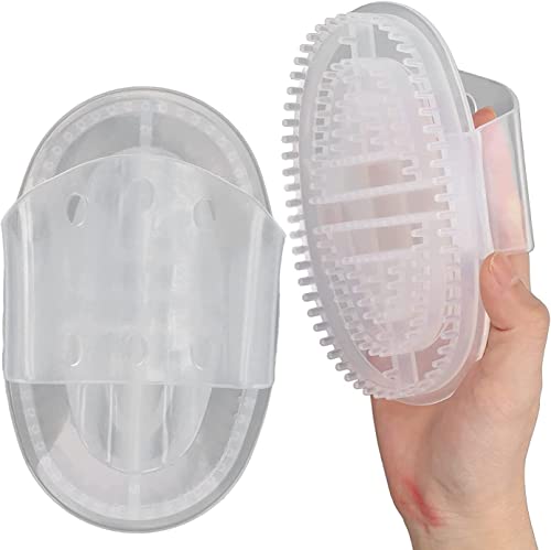 2pcs Meridians Massage Brush, Pettine per massaggio rilassante per tutto il corpo Spazzola per olio essenziale Scrubber per il corpo Spazzole per il corpo da bagno Dispositivo per massaggi SPA Assiste