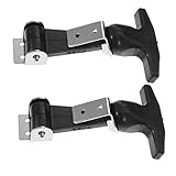HOLIDYOYO 2pcs T Handle Latch Bonnet Clamps Pole Hardware Cargo Small Latch Attache Catch Door Hasp Latch Boat Latch Cord Latches Removable Clasp Ties Holder Cooler Straps Toolbox Latch Rack