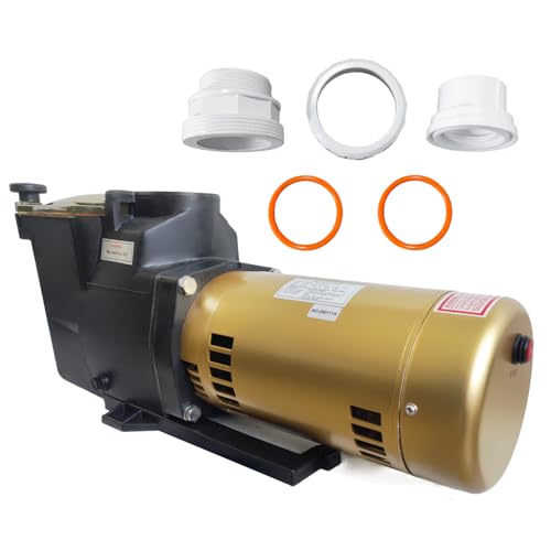 Buxatina W3SP2610X152S 2-Speed 1.5 HP 220V-230V Inground Pool Pump Replacement for Hayward SP2610X152S Super Pool Pump Dual-Speed for In-Ground Swimming Pools and Spas