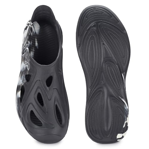 Image of leecook Men's Lightweight Ventilated Clogs, EVA Slip-On Sandals, Waterproof Comfort Footwear, Outdoor Use