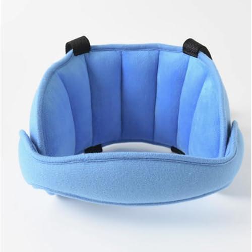 Xiciki - Soporte para cabeza de coche, cinturón de ayuda para la cabeza para asiento de coche, reposacabezas ajustable para asiento de seguridad infantil, reposacabezas para asiento de coche, suave y